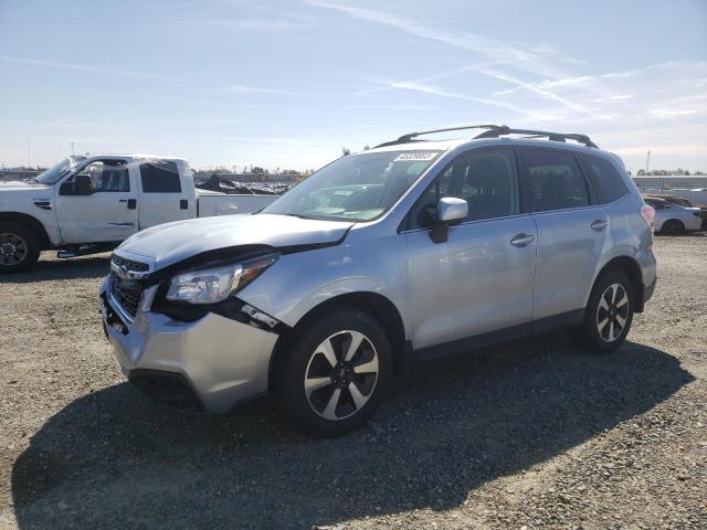 JF2SJAJC8HH810432 - 2017 SUBARU FORESTER 2.5I LIMITED SILVER photo 1