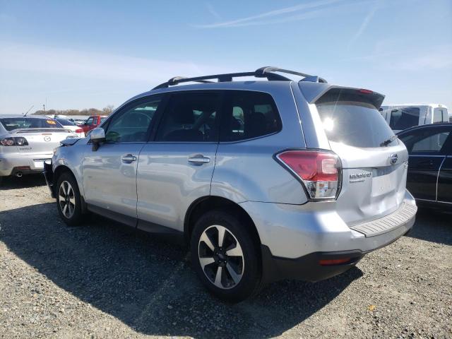 JF2SJAJC8HH810432 - 2017 SUBARU FORESTER 2.5I LIMITED SILVER photo 2