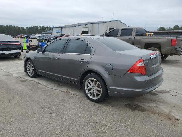 3FAHP0JA3BR267910 - 2011 FORD FUSION SEL GRAY photo 2