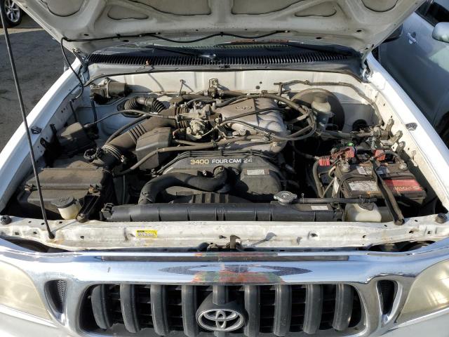 5TESN92N62Z013233 - 2002 TOYOTA TACOMA XTRACAB PRERUNNER WHITE photo 11