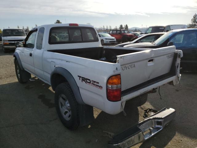 5TESN92N62Z013233 - 2002 TOYOTA TACOMA XTRACAB PRERUNNER WHITE photo 2