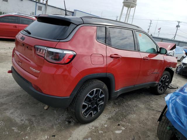 3C4NJDDB2MT594511 - 2021 JEEP COMPASS TRAILHAWK RED photo 3