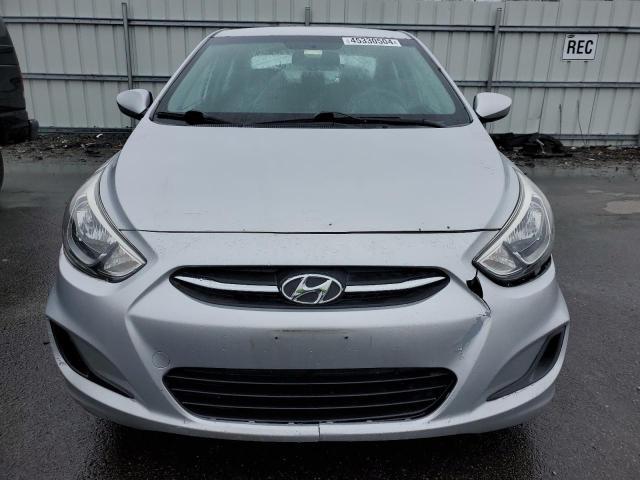 KMHCT4AE2FU898667 - 2015 HYUNDAI ACCENT GLS SILVER photo 5