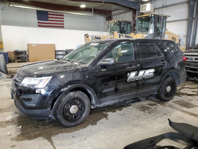 1FM5K8AR4JGA26696 - 2018 FORD EXPLORER POLICE INTERCEPTOR 黑色 照片 1