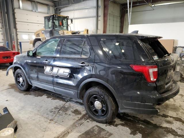 1FM5K8AR4JGA26696 - 2018 FORD EXPLORER POLICE INTERCEPTOR 黑色 照片 2