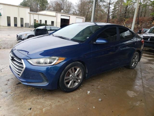 5NPD84LF2HH146318 - 2017 HYUNDAI ELANTRA SE BLUE photo 1