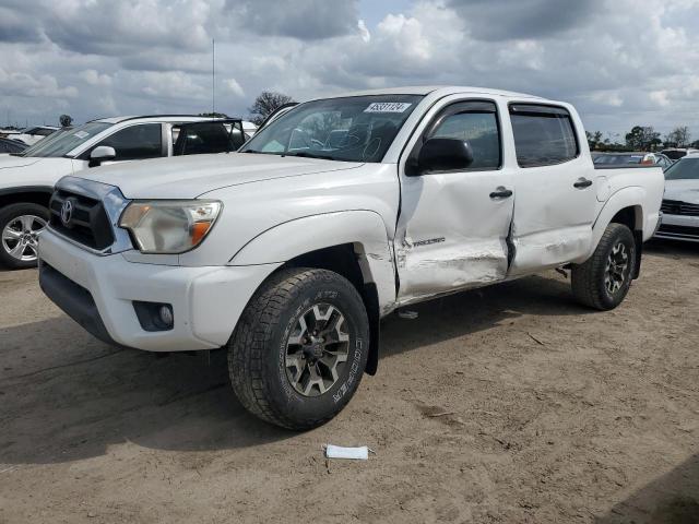 5TFJU4GN7EX053312 - 2014 TOYOTA TACOMA DOUBLE CAB PRERUNNER WHITE photo 1