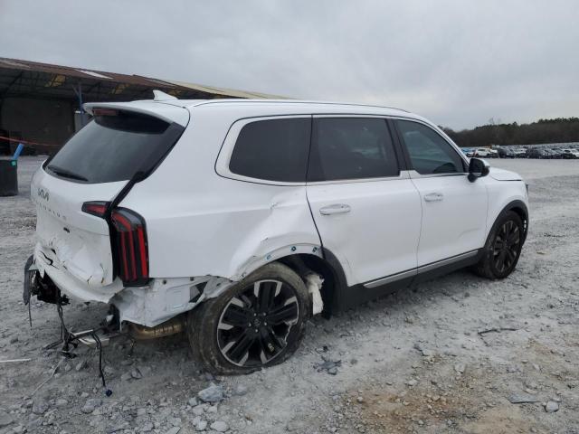 5XYP5DGC9PG402191 - 2023 KIA TELLURIDE SX WHITE photo 3