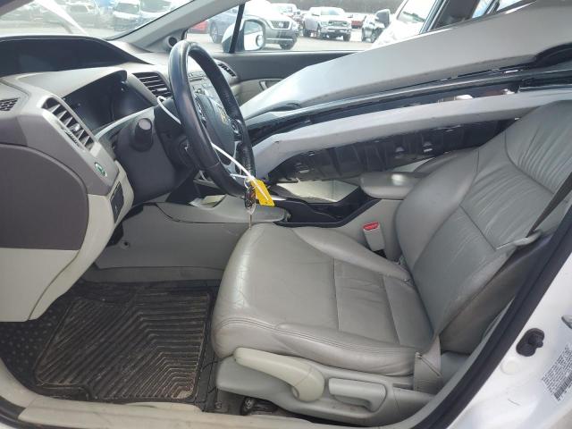 19XFB2F92CE308949 - 2012 HONDA CIVIC EXL WHITE photo 7