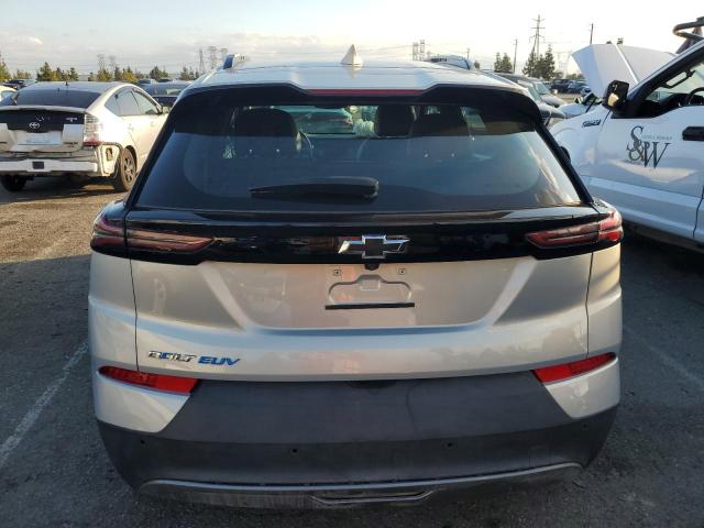 1G1FY6S07N4115805 - 2022 CHEVROLET BOLT EUV LT SILVER photo 6