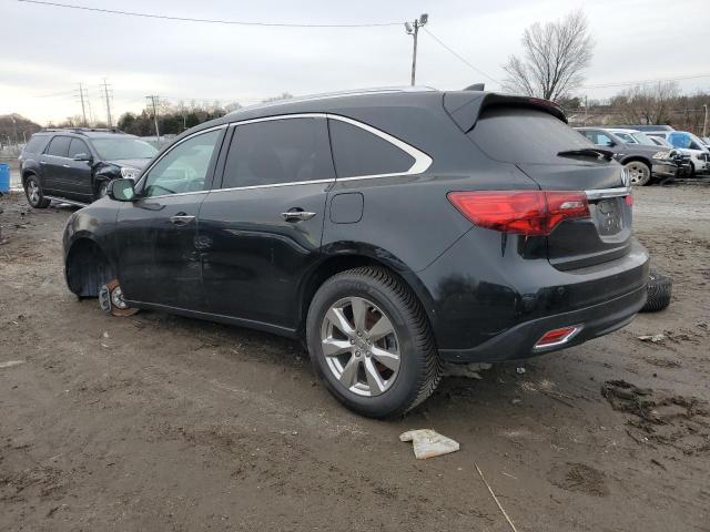 5FRYD4H80EB046038 - 2014 ACURA MDX ADVANCE BLACK photo 2