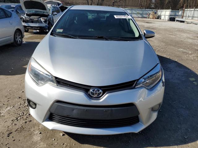 2T1BURHE9EC146637 - 2014 TOYOTA COROLLA L SILVER photo 5