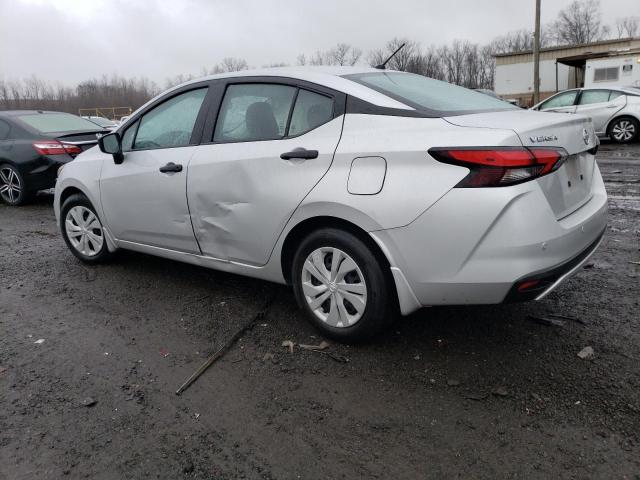 3N1CN8DV1NL827778 - 2022 NISSAN VERSA S SILVER photo 2