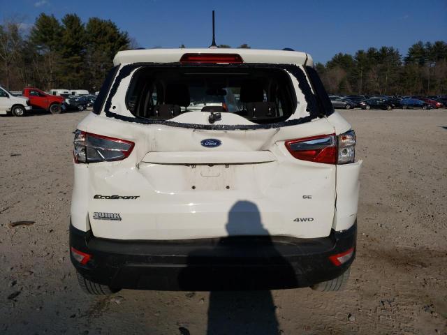 MAJ6P1UL8JC186134 - 2018 FORD ECOSPORT SE Blanc photo 6