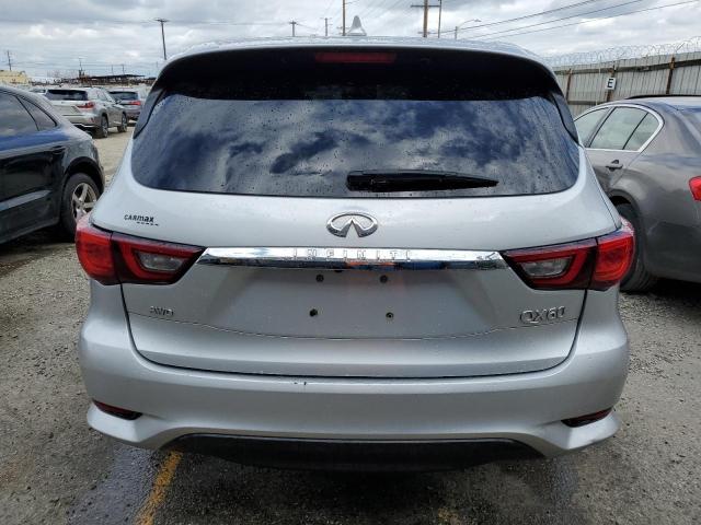 5N1DL0MM7KC549052 - 2019 INFINITI QX60 LUXE SILVER photo 6