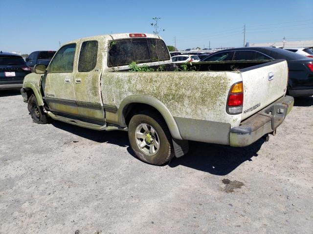 5TBRT3418YS044848 - 2000 TOYOTA TUNDRA ACCESS CAB Սպիտակ լուսանկար 2
