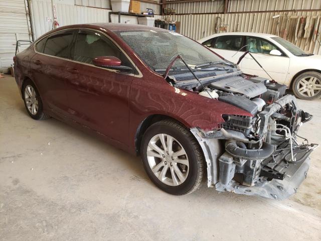 1C3CCCAB9FN526732 - 2015 CHRYSLER 200 LIMITED BURGUNDY photo 4