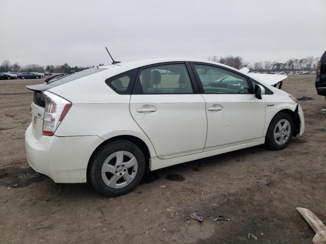 JTDKN3DU7A5208227 - 2010 TOYOTA PRIUS WHITE photo 3