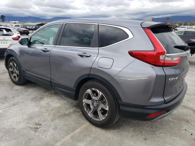 7FARW1H81JE031223 - 2018 HONDA CR-V EXL GRAY photo 2