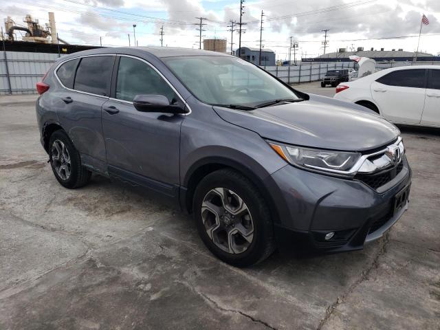 7FARW1H81JE031223 - 2018 HONDA CR-V EXL GRAY photo 4