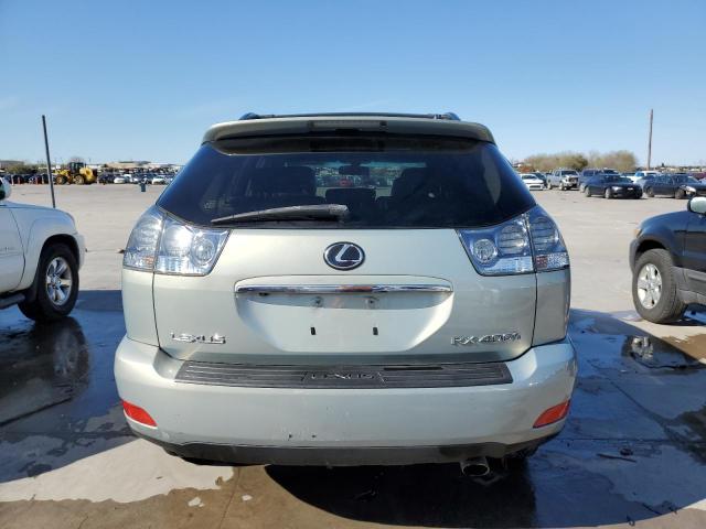 JTJGW31U482008177 - 2008 LEXUS RX 400H SILVER photo 6