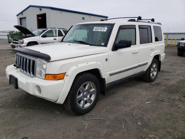 1J8HG58276C144288 - 2006 JEEP COMMANDER LIMITED WHITE photo 1