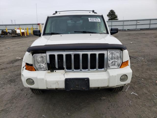 1J8HG58276C144288 - 2006 JEEP COMMANDER LIMITED WHITE photo 5