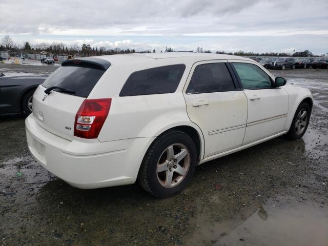 2D4FV47V27H716797 - 2007 DODGE MAGNUM SXT WHITE photo 3