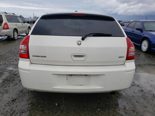 2D4FV47V27H716797 - 2007 DODGE MAGNUM SXT WHITE photo 6