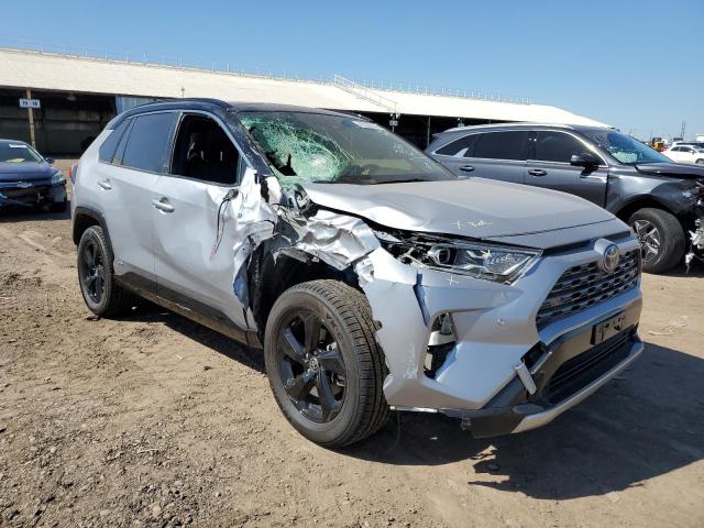 JTMEWRFV7LD549297 - 2020 TOYOTA RAV4 XSE SILVER photo 4