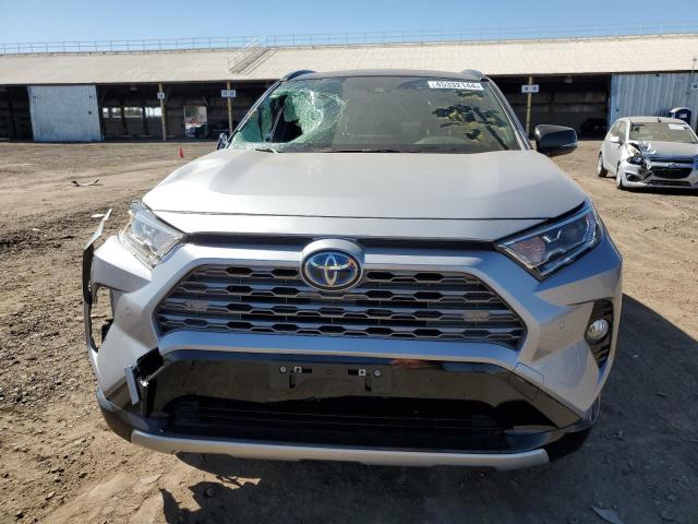 JTMEWRFV7LD549297 - 2020 TOYOTA RAV4 XSE SILVER photo 5