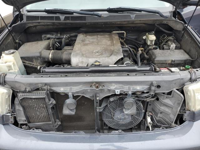 5TDZY64A38S000279 - 2008 TOYOTA SEQUOIA SR5 GRAY photo 12