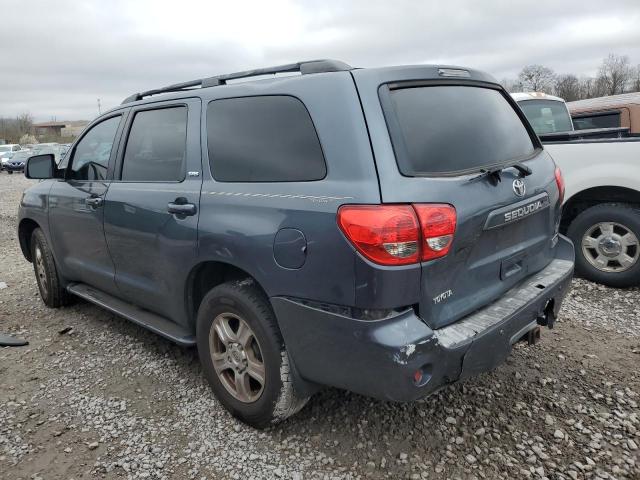 5TDZY64A38S000279 - 2008 TOYOTA SEQUOIA SR5 GRAY photo 2