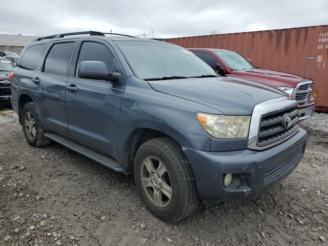 5TDZY64A38S000279 - 2008 TOYOTA SEQUOIA SR5 GRAY photo 4