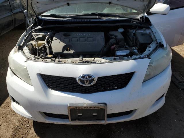 2T1BU4EE0AC506086 - 2010 TOYOTA COROLLA BASE WHITE photo 11