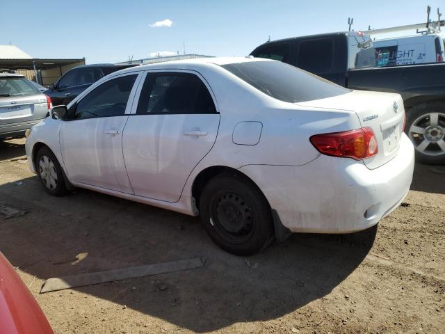 2T1BU4EE0AC506086 - 2010 TOYOTA COROLLA BASE WHITE photo 2