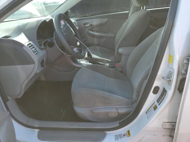 2T1BU4EE0AC506086 - 2010 TOYOTA COROLLA BASE WHITE photo 7