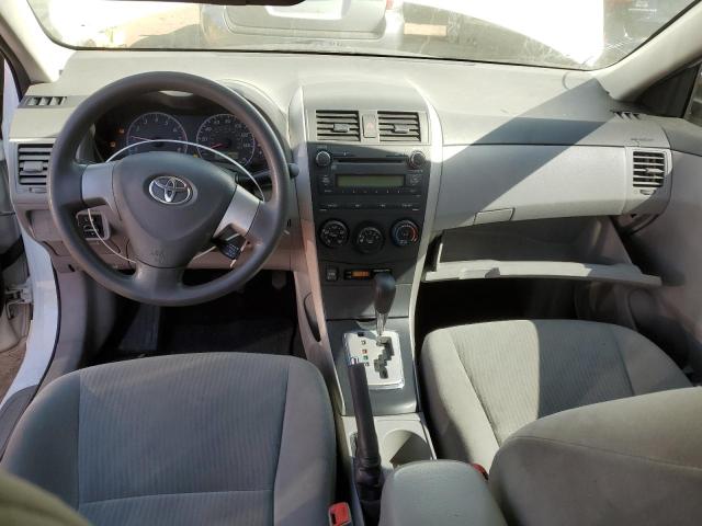 2T1BU4EE0AC506086 - 2010 TOYOTA COROLLA BASE WHITE photo 8