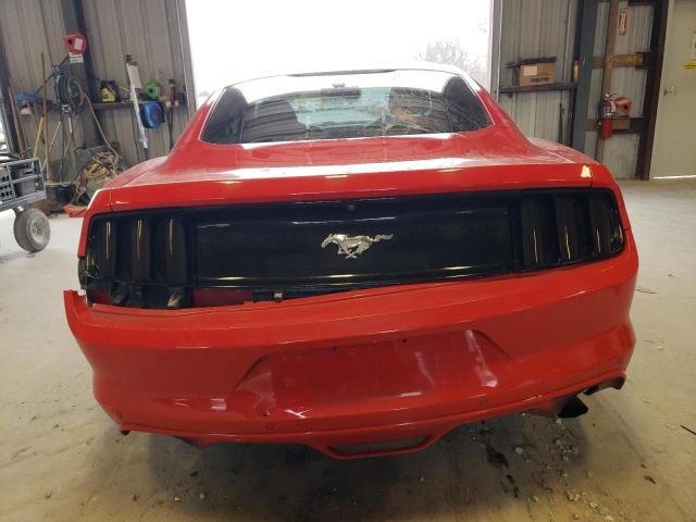 1FA6P8TH8H5240553 - 2017 FORD MUSTANG RED photo 6