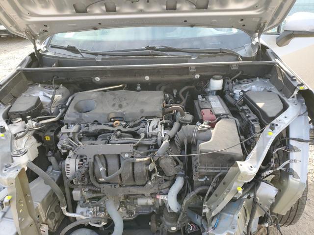 2T3W1RFV8KW055549 - 2019 TOYOTA RAV4 XLE SILVER photo 12