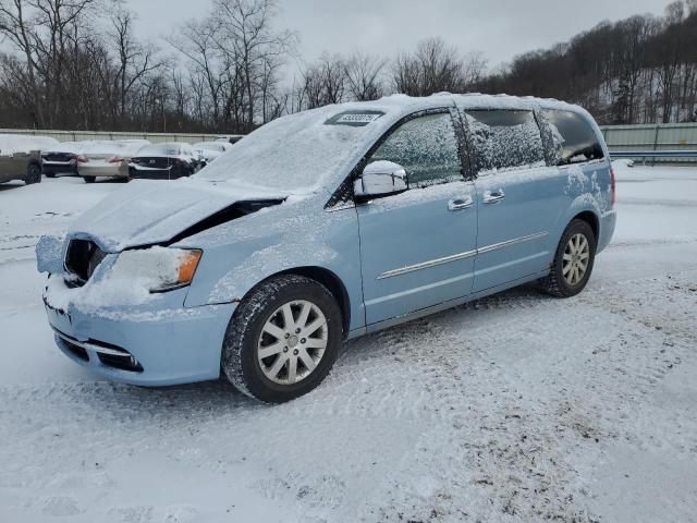 2C4RC1CG9DR753597 - 2013 CHRYSLER TOWN & COU TOURING L BLUE photo 1