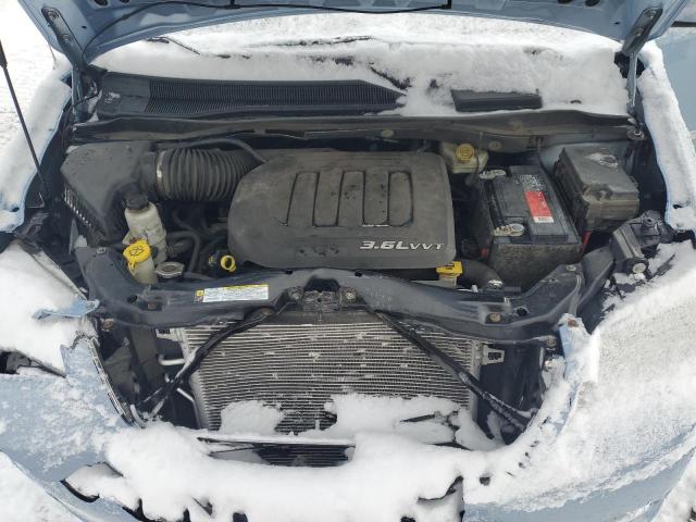 2C4RC1CG9DR753597 - 2013 CHRYSLER TOWN & COU TOURING L BLUE photo 12