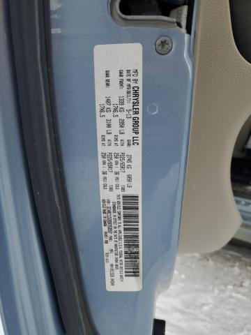 2C4RC1CG9DR753597 - 2013 CHRYSLER TOWN & COU TOURING L BLUE photo 13