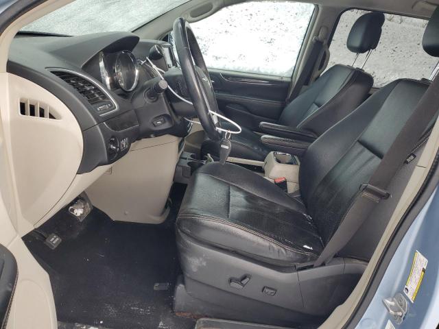 2C4RC1CG9DR753597 - 2013 CHRYSLER TOWN & COU TOURING L BLUE photo 7