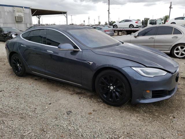 5YJSA1E27HF206144 - 2017 TESLA MODEL S Сұр фото 4