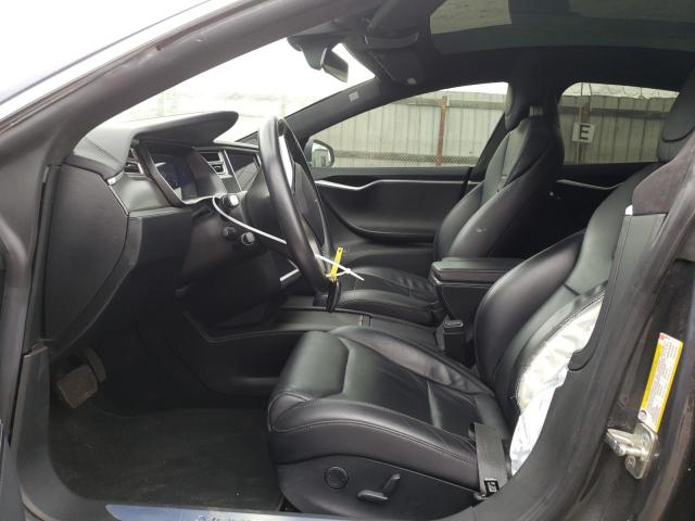 5YJSA1E27HF206144 - 2017 TESLA MODEL S Сұр фото 7