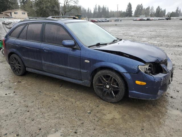 JM1BJ245721617576 - 2002 MAZDA PROTEGE PR5 蓝色 照片 4