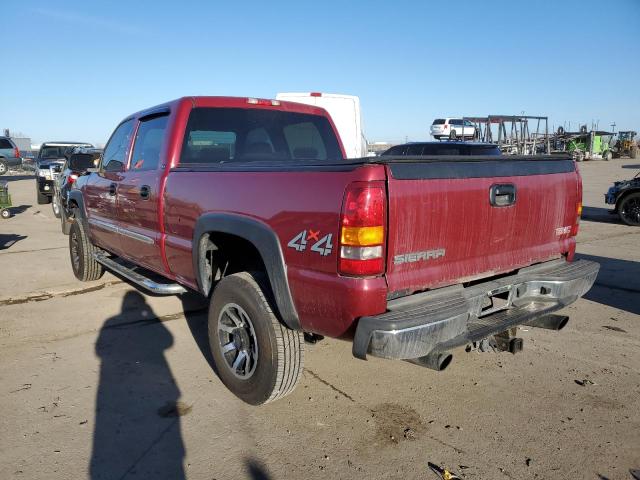 1GTHK23UX5F840895 - 2005 GMC SIERRA K2500 HEAVY DUTY RED photo 2