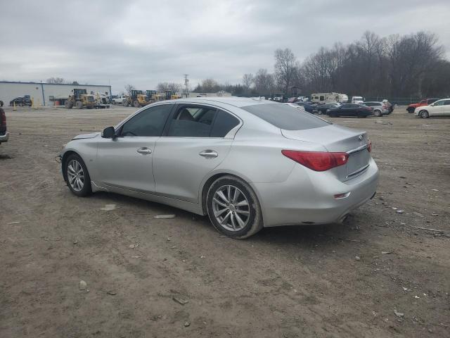 JN1BV7AP4FM344322 - 2015 INFINITI Q50 BASE SILVER photo 2