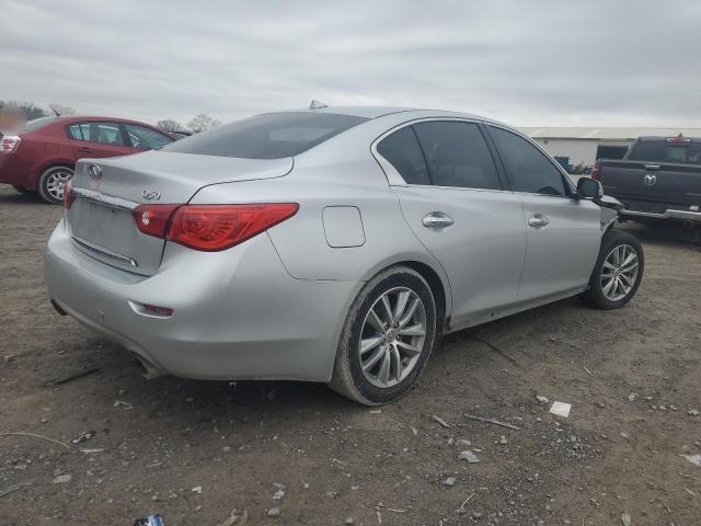 JN1BV7AP4FM344322 - 2015 INFINITI Q50 BASE SILVER photo 3